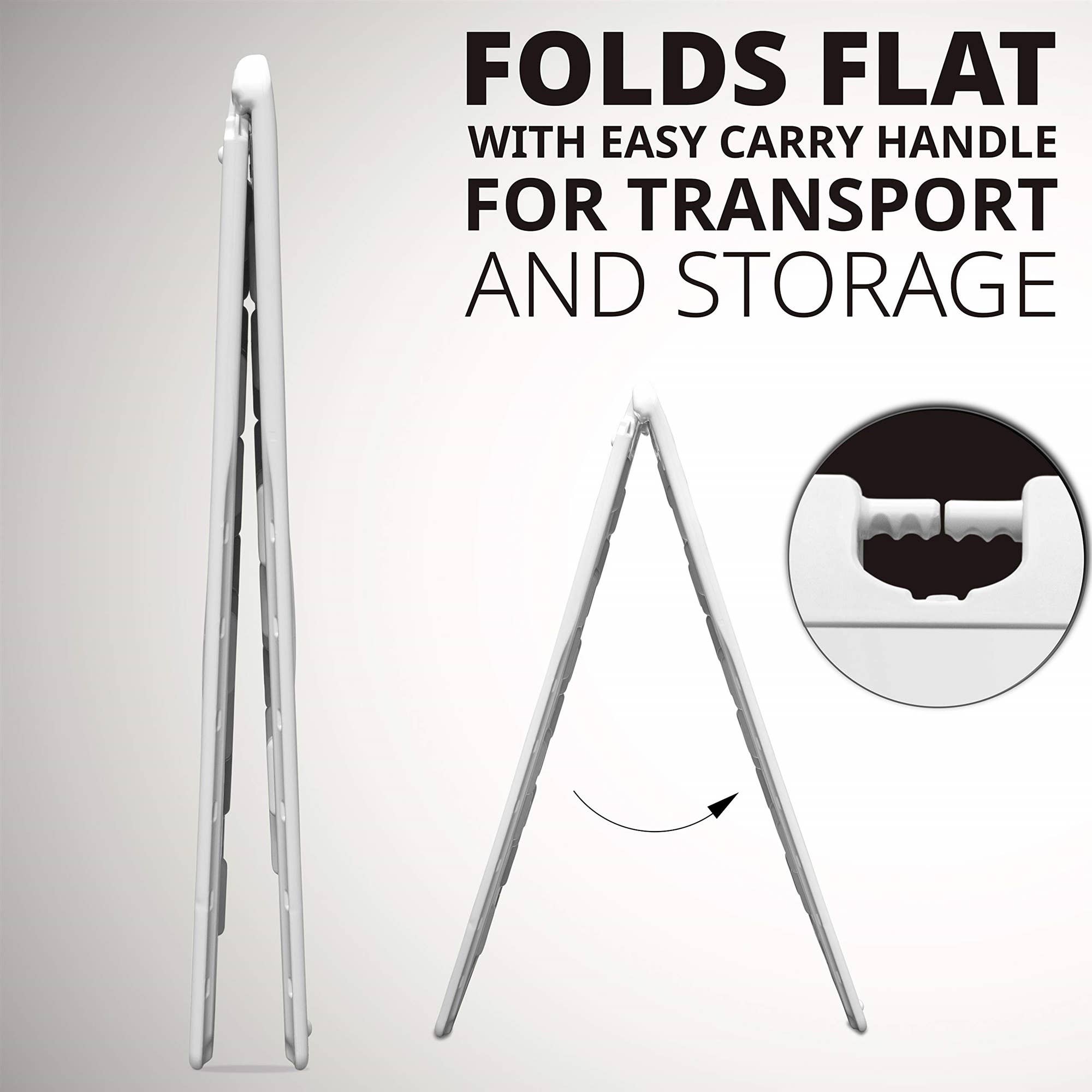 Jumbl - Wholesale Sign - A-Frame Outdoor Sandwich Signboard 28x22" with PVC Cover6