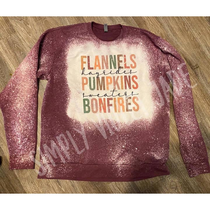 Bonfire sweater for wholesale by Simply Violet Jade
