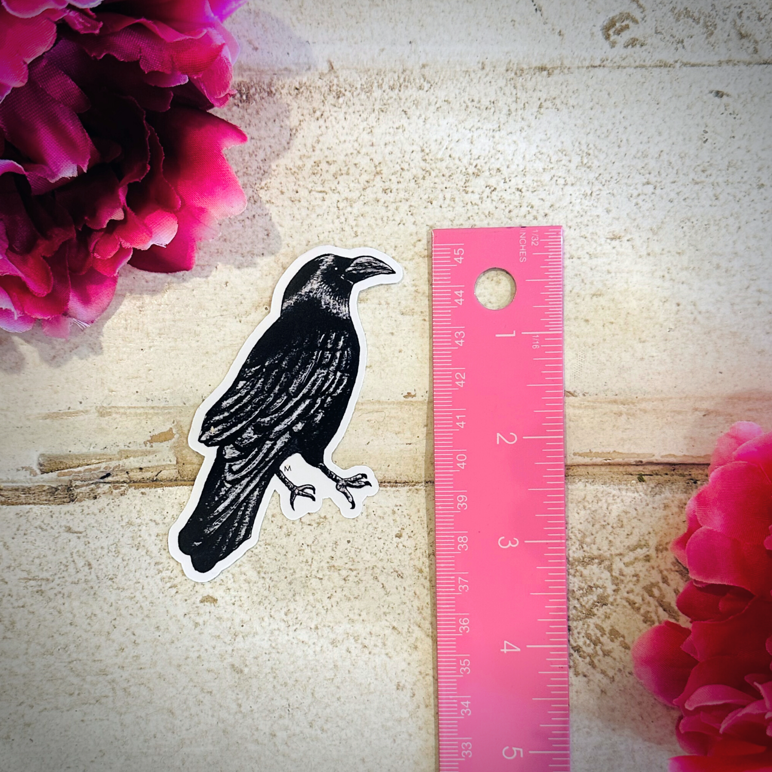 NOMAD Moon Magic – Engroshandel Klistermærke – Witchy Raven Glossy Sticker, Håndlavet og håndillustreret1