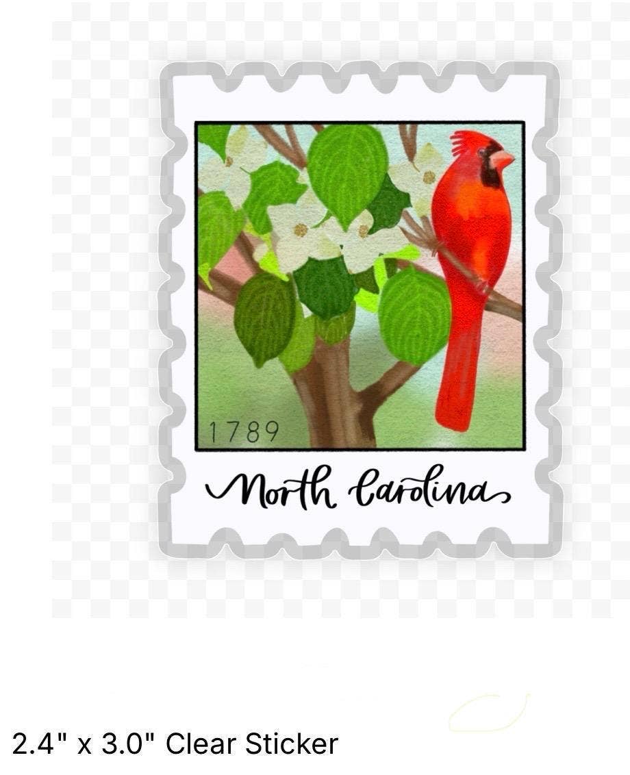 Positively North Carolina - Wholesale Sticker - North Carolina Travel & Souvenir Sticker Set5