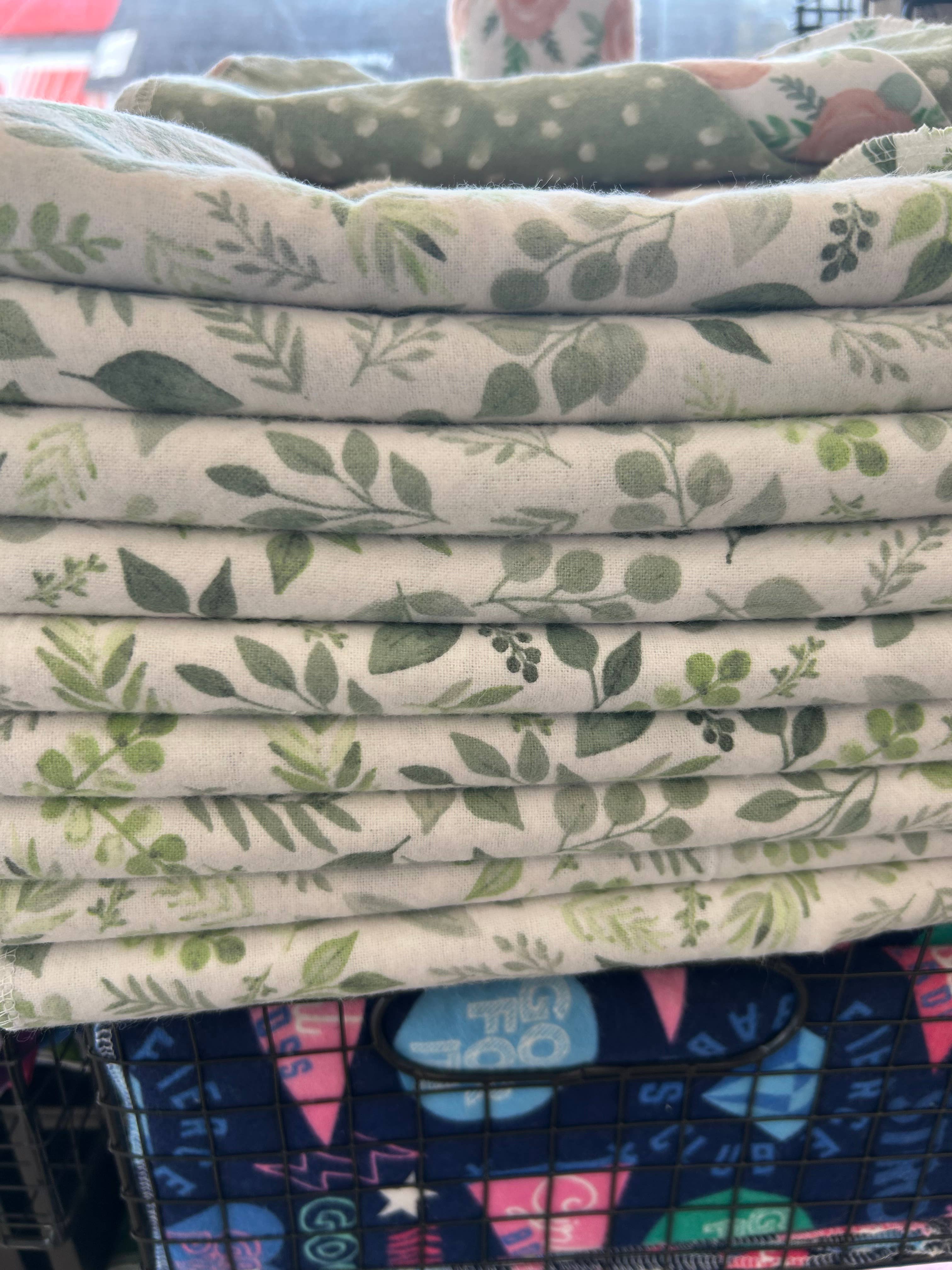 Olive Loom - Wholesale Dishcloth - Reusable Paper Towels - Sage leaves2