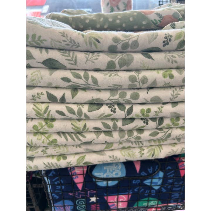 Olive Loom - Wholesale Dishcloth - Reusable Paper Towels - Sage leaves2