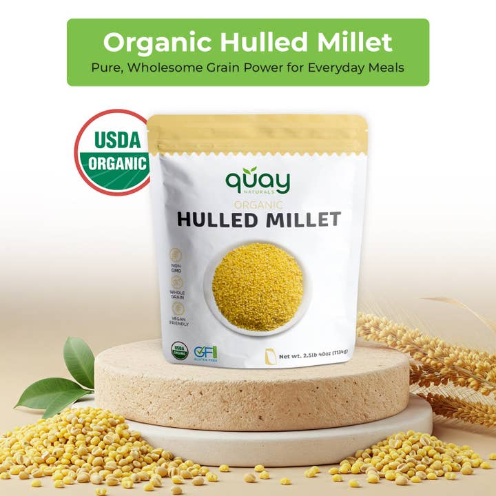 Quay Naturals - Wholesale Protein/Superfood Powder - Organic Hulled Millet4