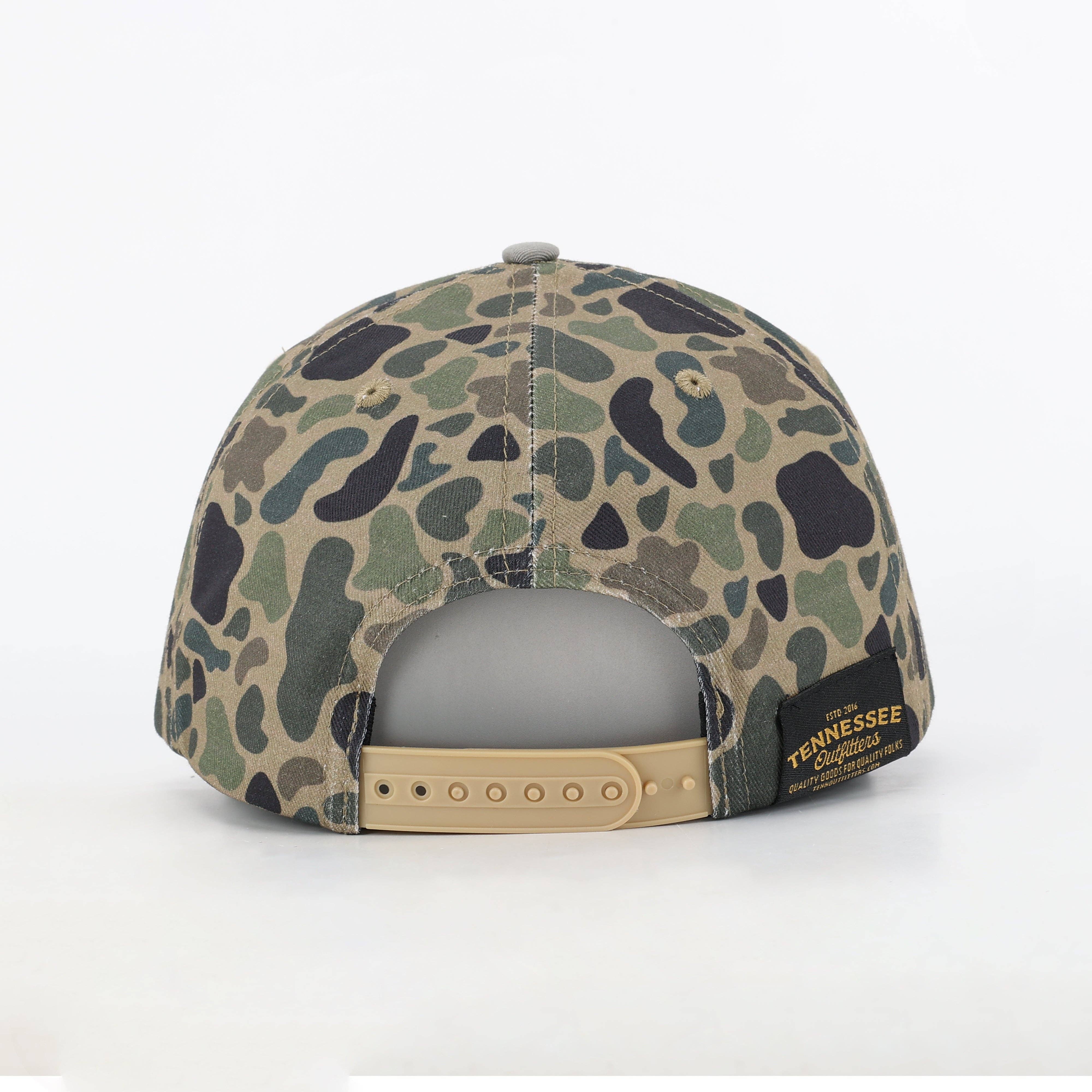 Tennessee Outfitters - Vendita all'ingrosso Cappellino da baseball - Unisex - Tennessee «TN Hat» in TENN™ Camo e grigio fumo2