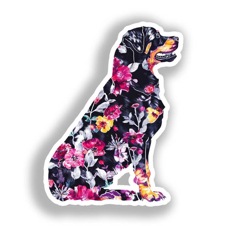 Rottweiler Hund Dekal Klistermärke # A018178 för wholesale av Yoonek Graphics