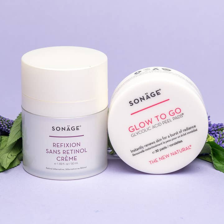 Skin Cycling Duo for wholesale by Sonage Skincare