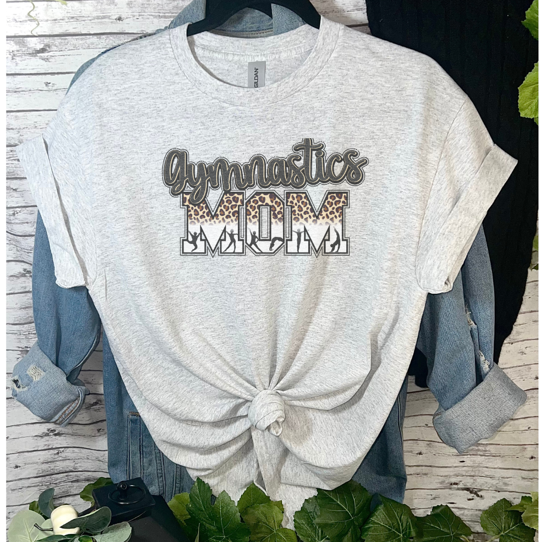 Duck Creations Wholesale – wholesale Screen printed t-shirt – Women′s – Gymnastics Mom T-shirt1