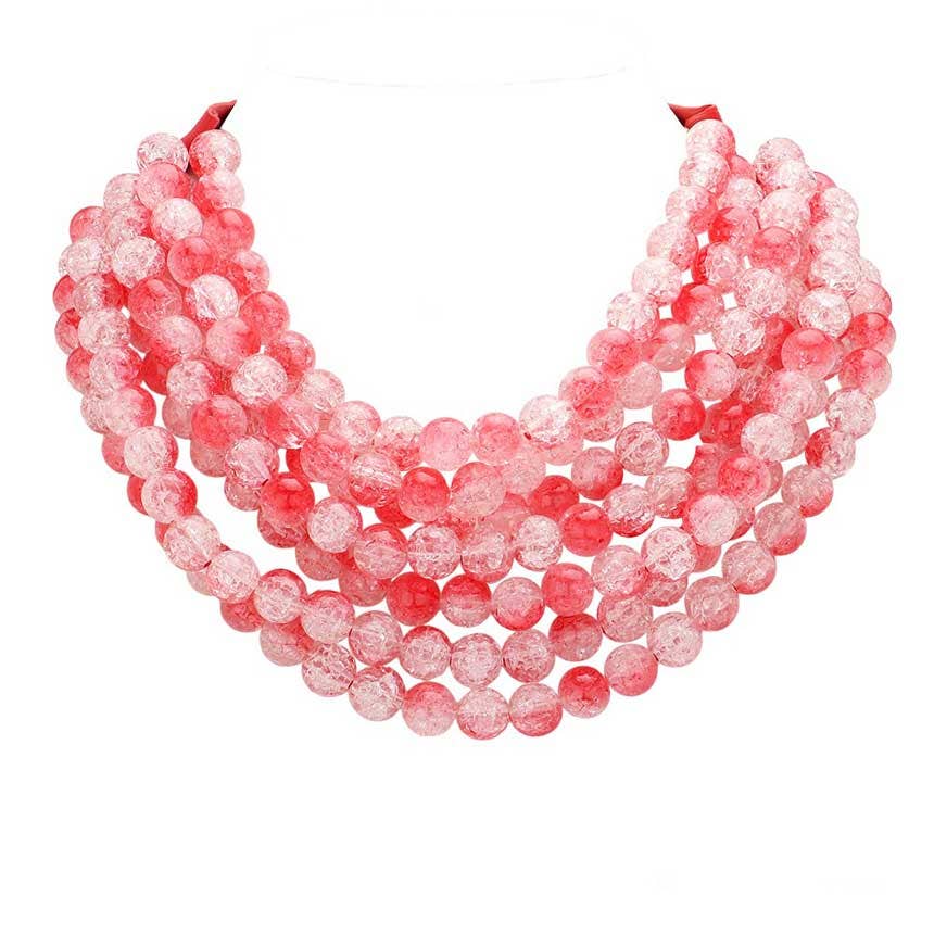 Madeline Love – wholesale Beaded/pearl necklace – Chunky Multi-Strand Beaded Necklace with Magnetic Clasp22