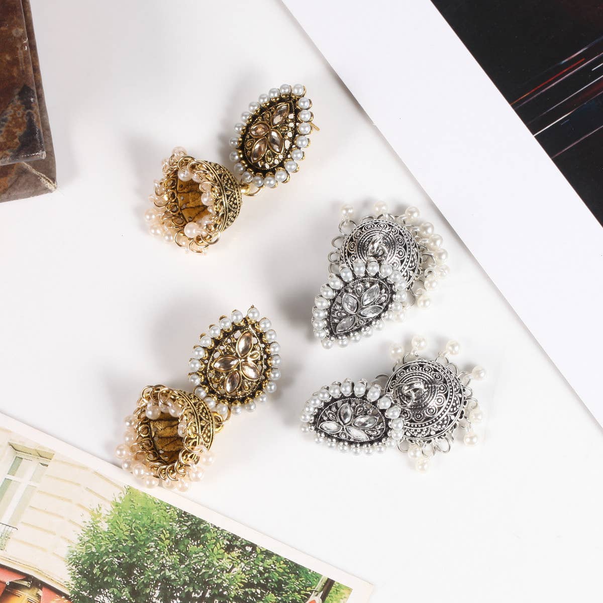 ACCITY - Wholesale Dangle Earrings - HANDMADE TASSEL BELL STYLE EARRINGS_CWAJE22406