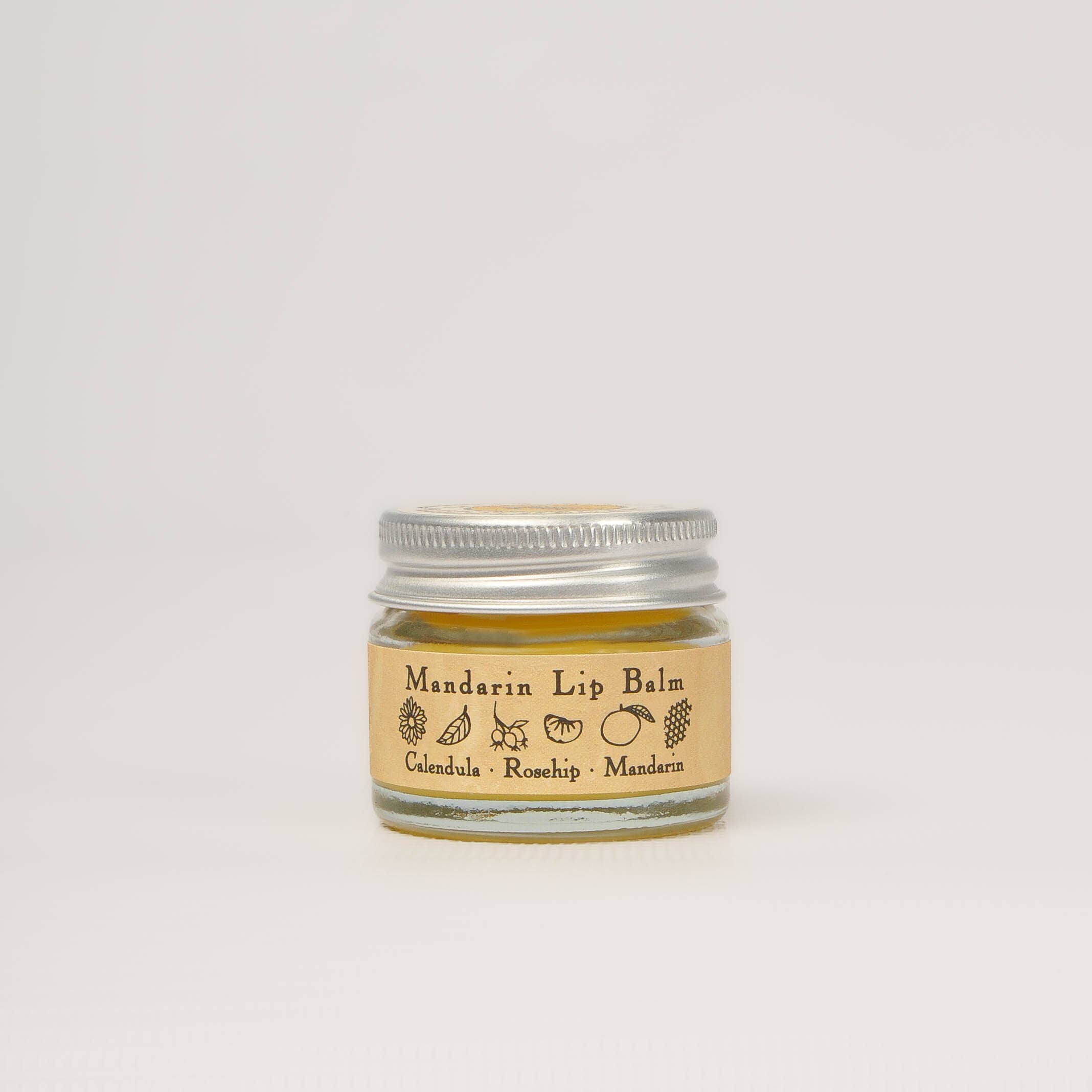 Salix Moon Apothecary - Wholesale Lip Balm - Mandarin Lip Balm | Organic Rosehip and Calendula