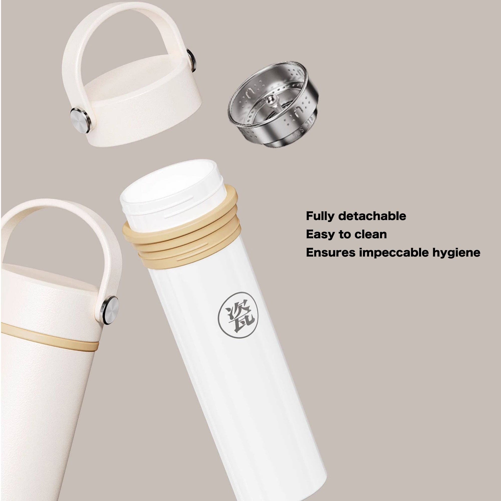 MinoCraft - Wholesale Geïsoleerd drinkgerei - Geïsoleerde fles met keramische binnenlaag10