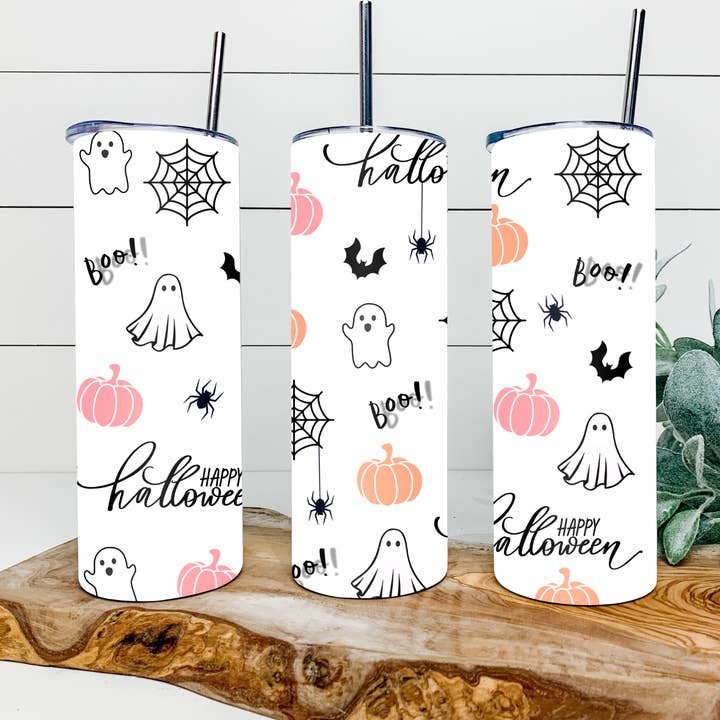 Halloween 20oz Insulated Tumbler for wholesale by Southern Tribe Wholesale