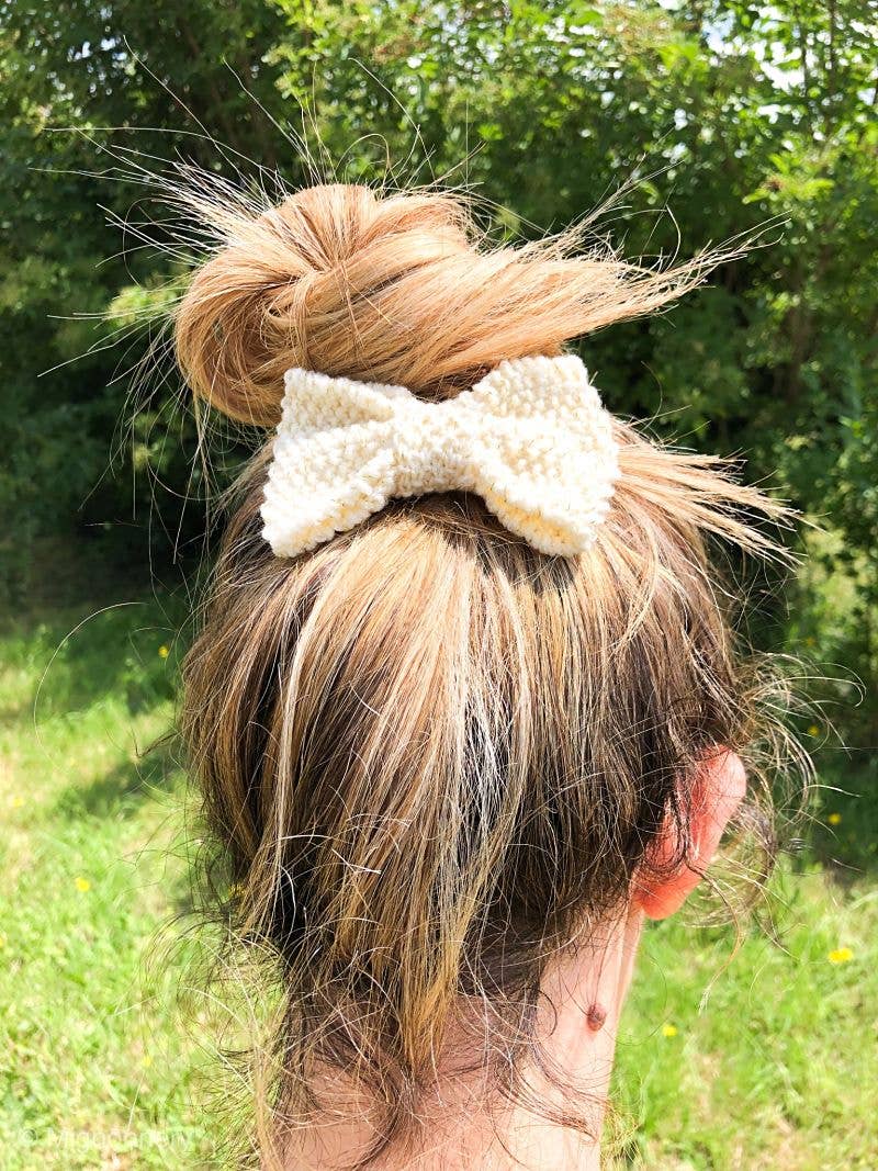 Mignonnery - Vendita all'ingrosso Kit per lavoretti fai da te - Fermaglio/Papillon Jules - Kit maglia per principianti16