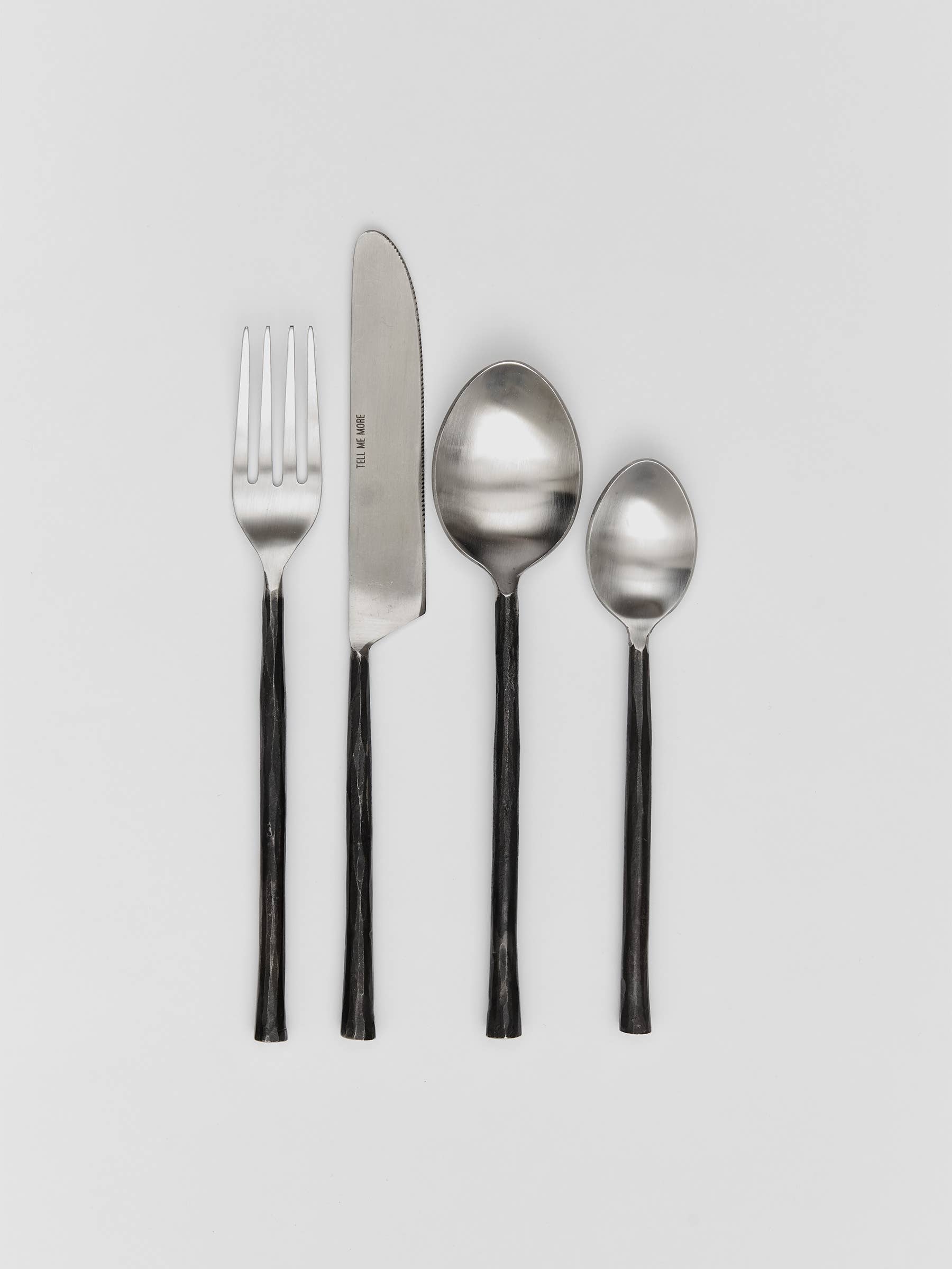 Tell Me More - Wholesale Assorted cutlery set - Steel cutlery set