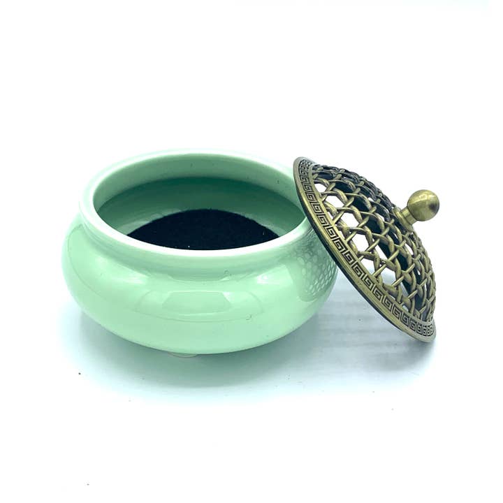 Blessed Ember - Wholesale Incense Holder - Charcoal Incense Burner, for resins, powders, & loose blends9