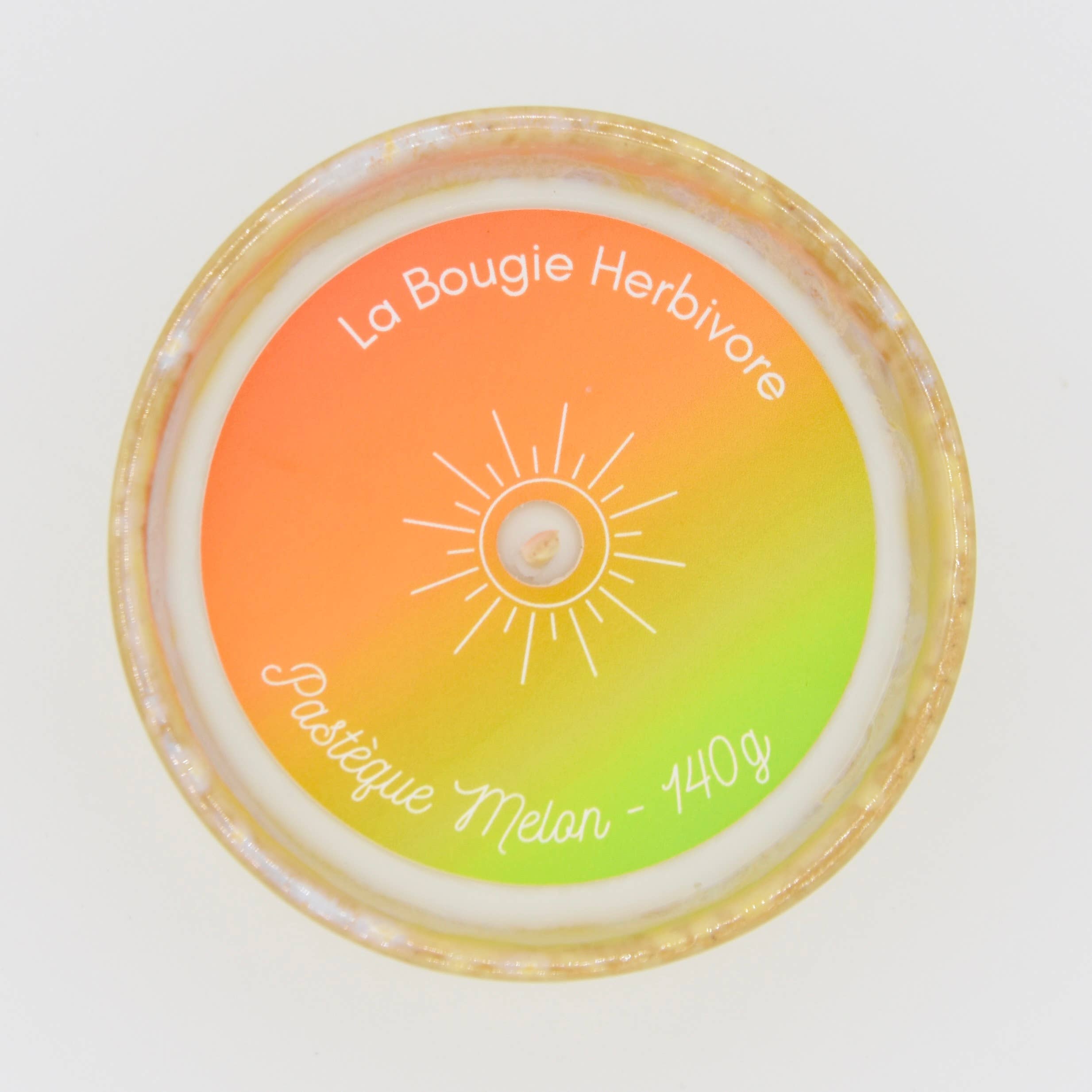LA BOUGIE HERBIVORE - Wholesale Jar/Filled Candle - Watermelon Melon Scented Candle | THE HERBIVORE CANDLE1