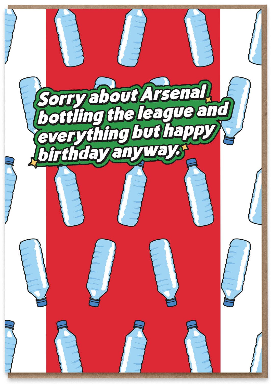 Hood Greetings - Vente Cartes d'anniversaire - Désolé pour Arsenal... Anniversaire0