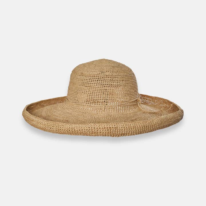 SANS-ARCIDET PARIS - Wholesale Straw Hat - Women's - MAGNOLIA SS24 - Wide-brimmed raffia hat15