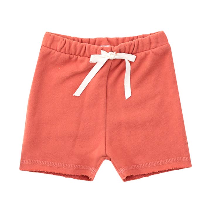 Ziegelrote Bermudashorts für den Großhandel von Tiny Giants Clothing