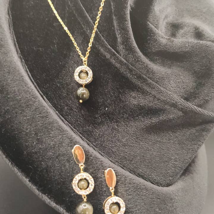 ensemble d'obsidienne pour la vente par Best company sas di Alaia carmela