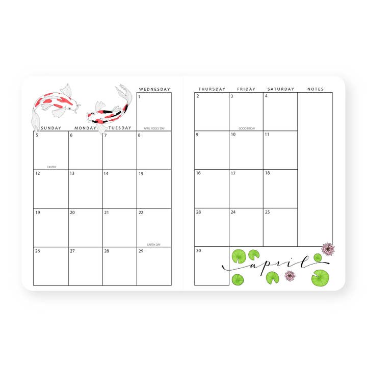 Linda Tong Planners - Wholesale Planner - 2026 Monthly Planner Bows4
