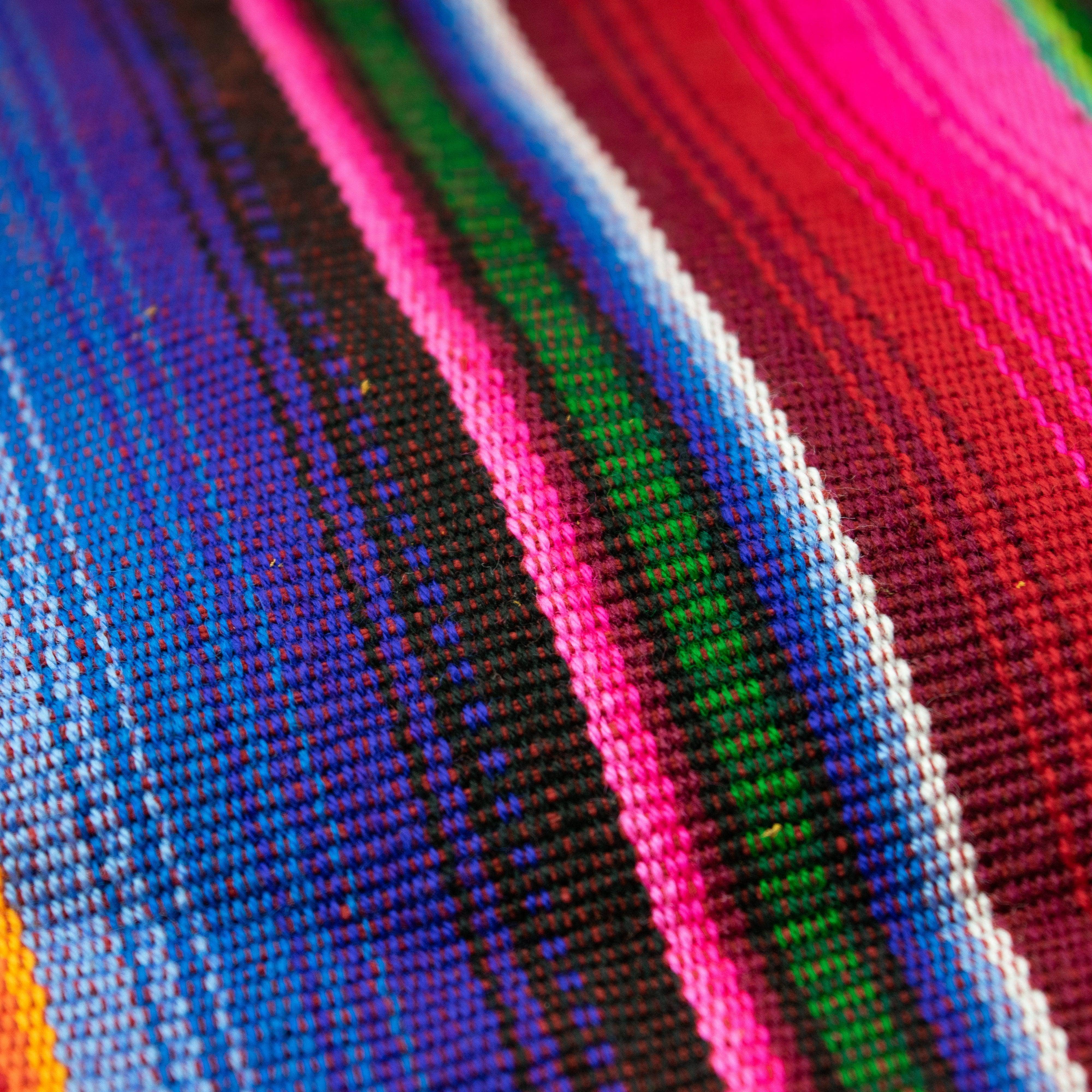 Lumily – Großhandel Tragetasche – Damen – Hacienda Stripe Nachhaltige Computer-Übernachtungstasche - Guatemala4