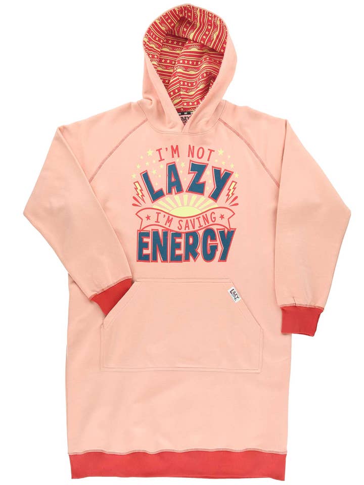 Felpa con cappuccio Lazy Energy Sleep per la vendita all'ingrosso da parte di Lazy One