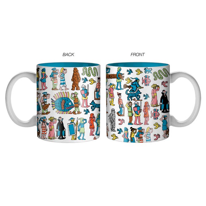 Silver Buffalo - Wholesale Coffee Mug - Where's Waldo Fantastic Figures 20oz Ceramic Mug