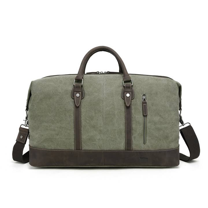 Canvas Duffel Bag DB 541 Green for wholesale by Davan