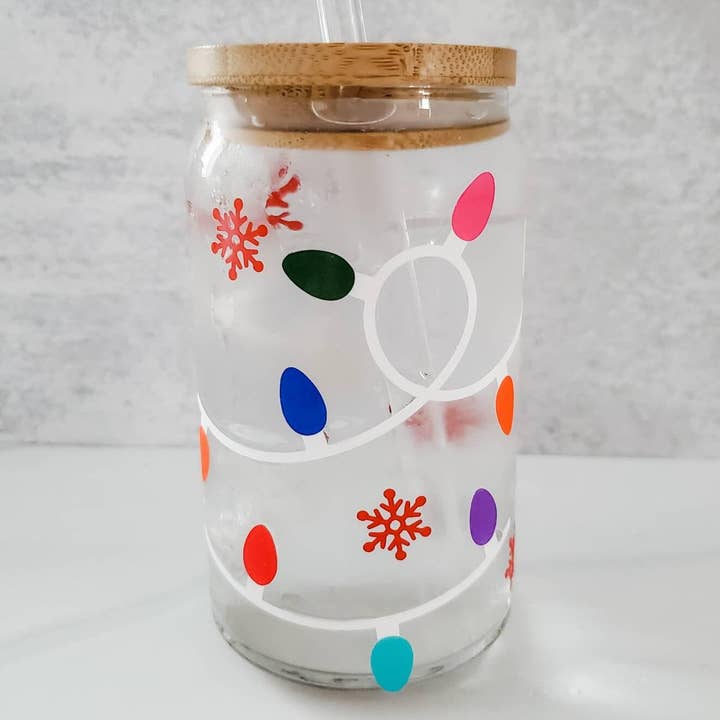 Salt and Sparkle - Vente Verre/tasse - Lumières de Noël changeantes de couleur