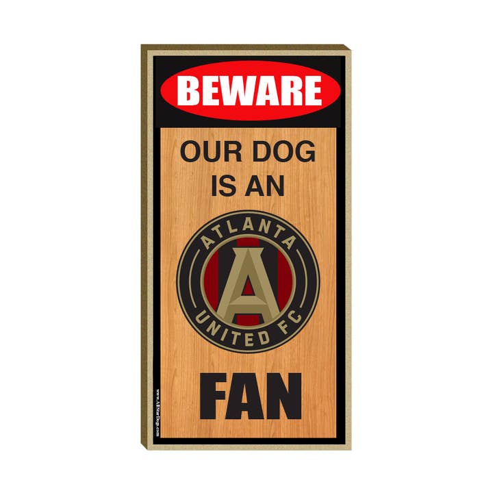Atlanta United FC - Targa in legno per la vendita all'ingrosso da parte di All Star Dogs