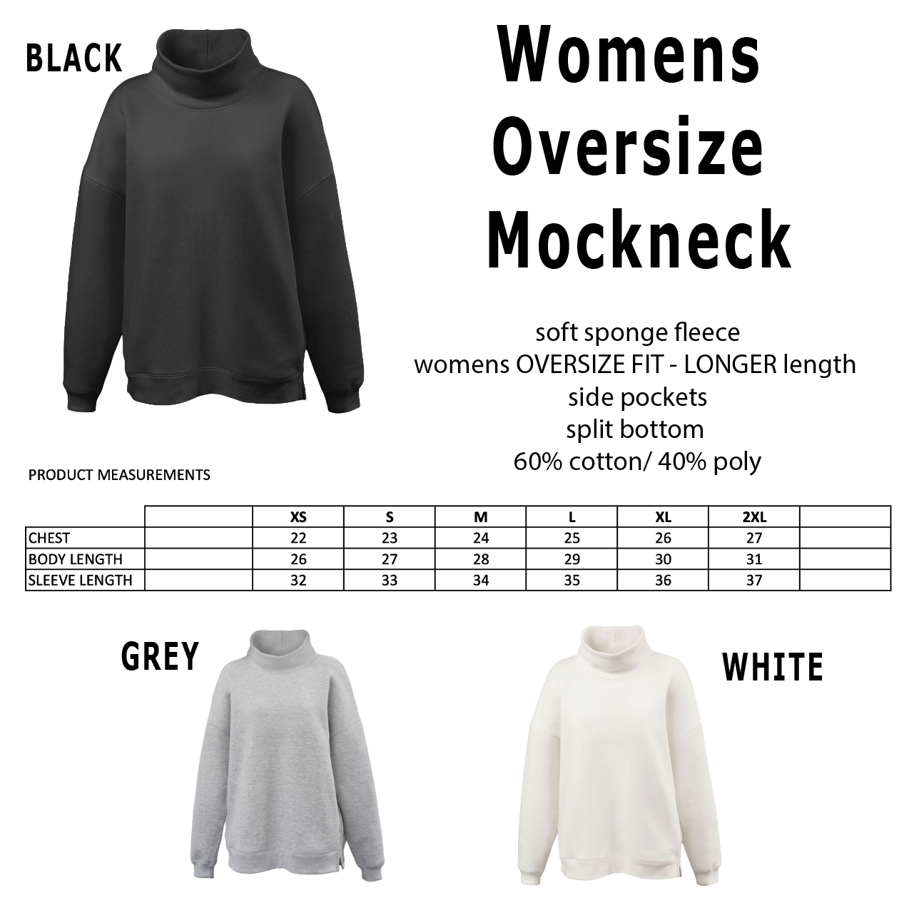 McKenzie’s Infinity LLC - Wholesale Graphic Sweatshirt - Women's - Custom Mock Neck Sweatshirt | Collegiate Graphic Pullover1