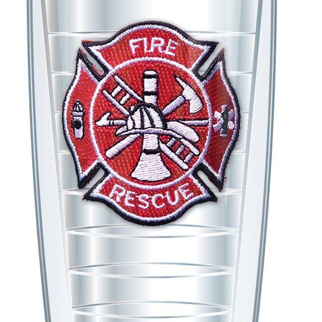 Fire Rescue Patch Tumbler for wholesale by FREEHEART