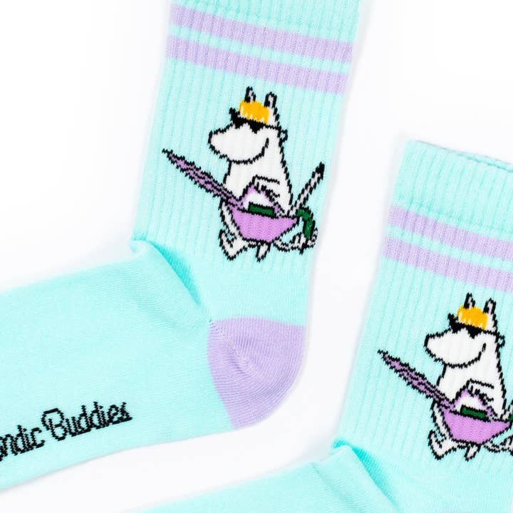Nordicbuddies – Großhandel Socken – Damen – Snorkmaiden Retro Damen Socken - Mint