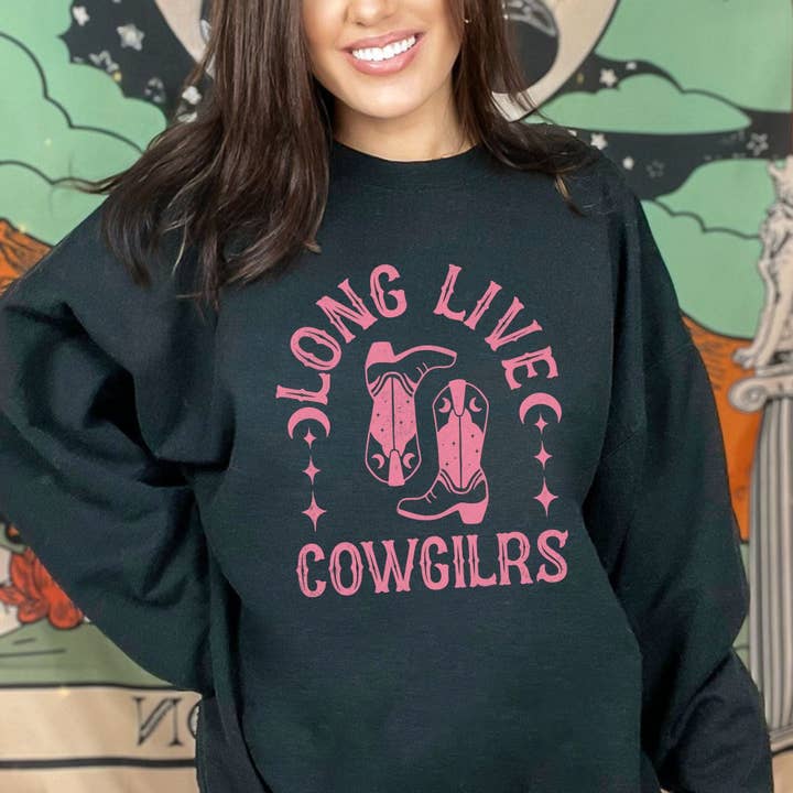 DTF TRANSFER - 3940 Long Live Cowgirls for wholesale by dBoldTees & DTF Transfers