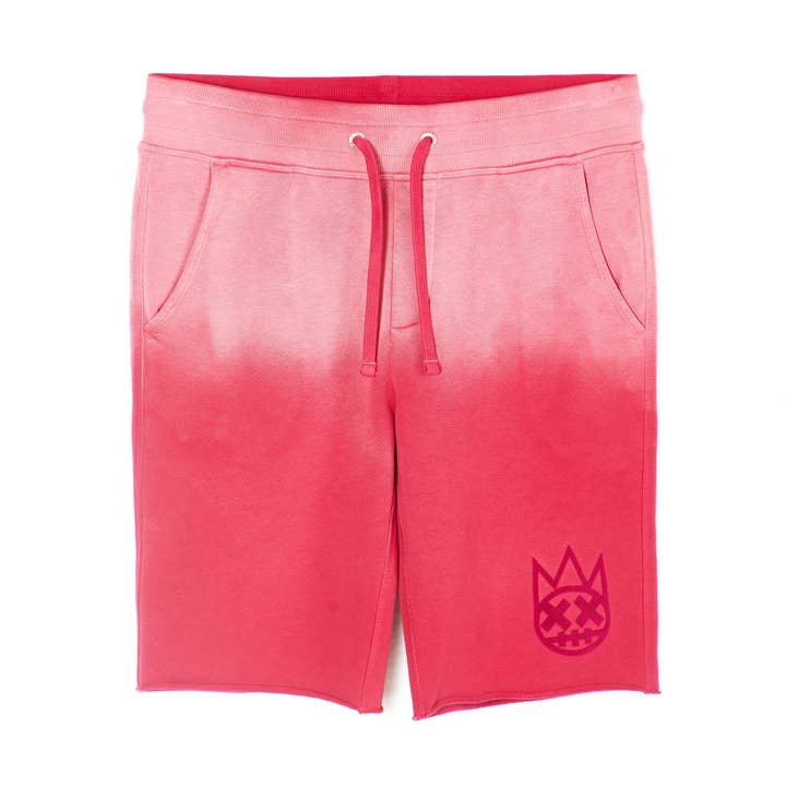 SWEATSHORTS IN VINTAGE-ROT für den Großhandel von Cult of Individuality