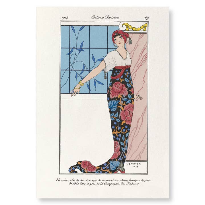 GRANDE ROBE DU SOIR (1913): Vintage Art Print for wholesale by Ezen Trade