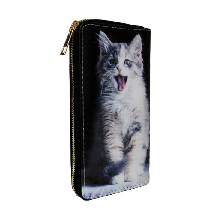 Cap Zone - Wholesale Wallet - Women's - Kitty Cat Wallet