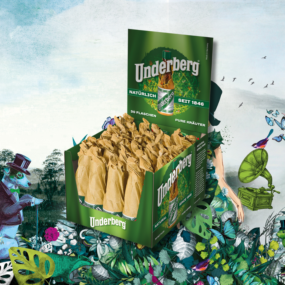 Underberg - Wholesale Bitters - Underberg 30pk Caddy: Digestive Elixir & Cocktail Bitters1