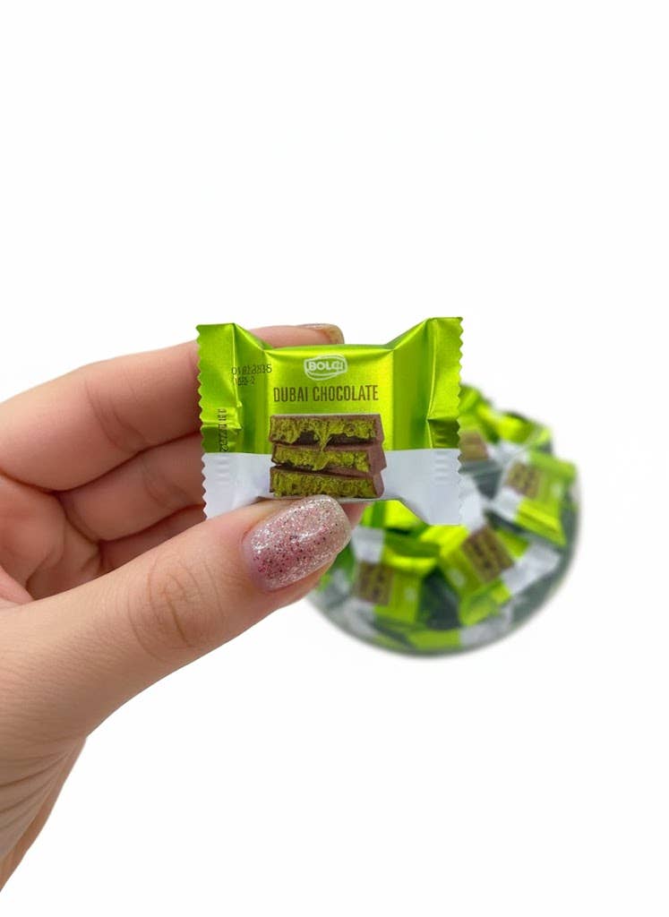 Aladdin – wholesale Chokladkaka – Antep Pistage Kadayif Dubai Choklad 16g Turkisk Halal3