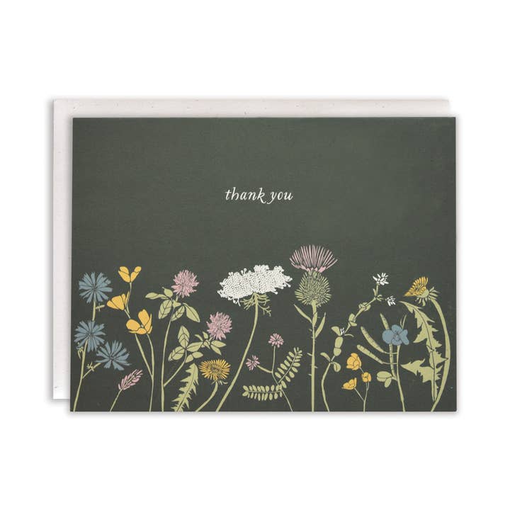 Carte de remerciement Affirmations pour la vente par June & December