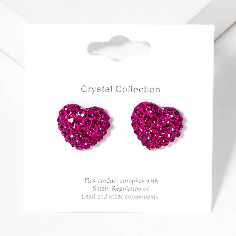 Sensibling Corp. – Großhandel Ohrstecker – Kristall-Pavé-Herz-Ohrstecker20