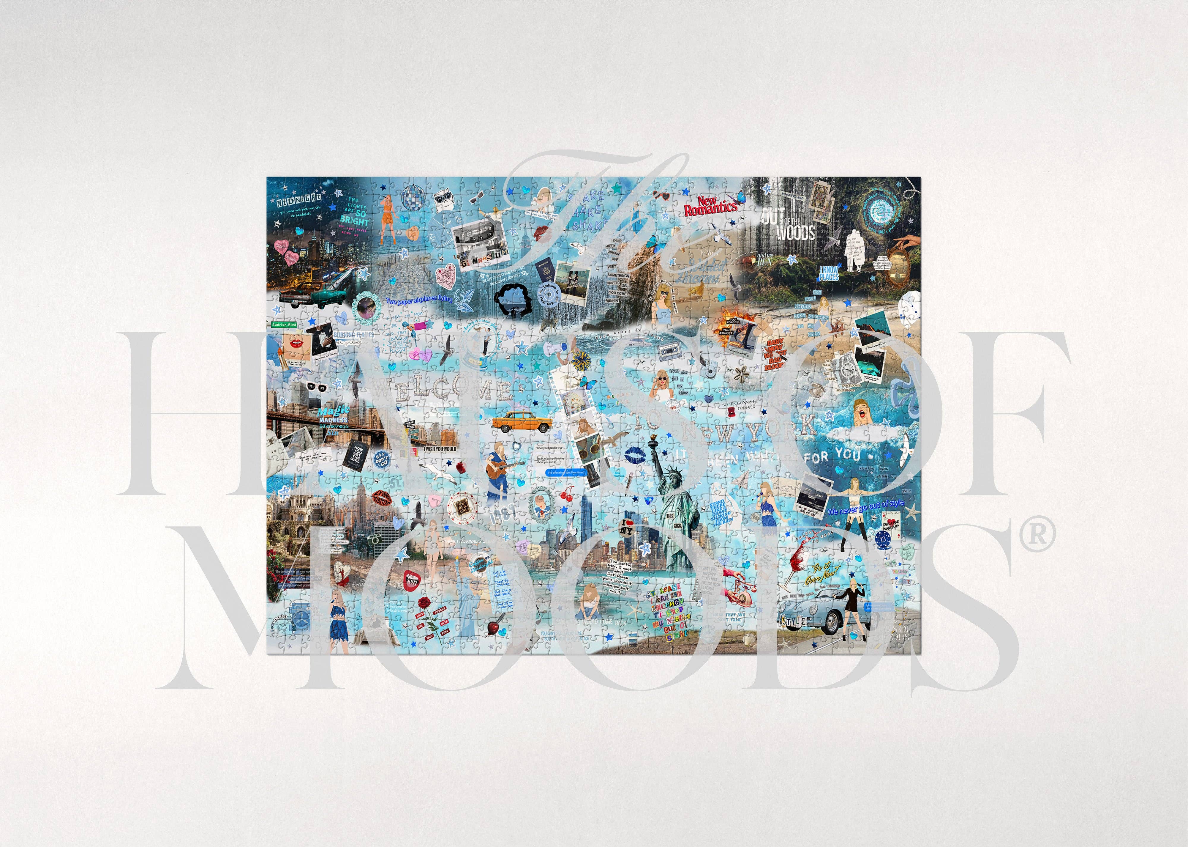 Haus of Moods - Vendita all'ingrosso Puzzle - Adulti - 1989 Era Testi & Easter Egg Puzzle©15