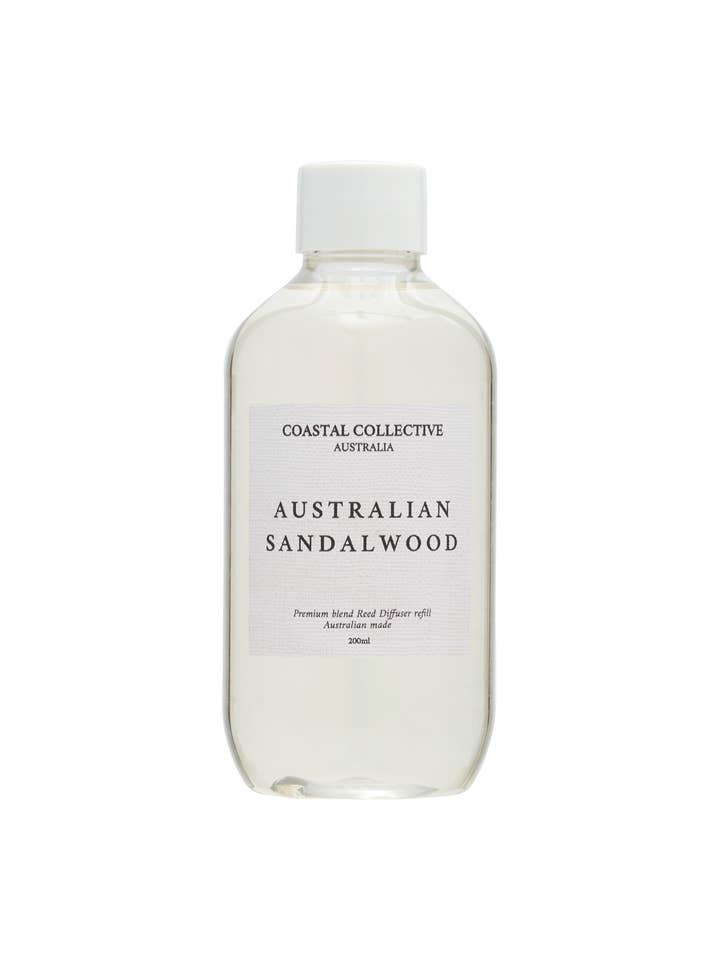 Australian Sandalwood 200ml Refill Bottle for wholesale by Coastal Collective Australia