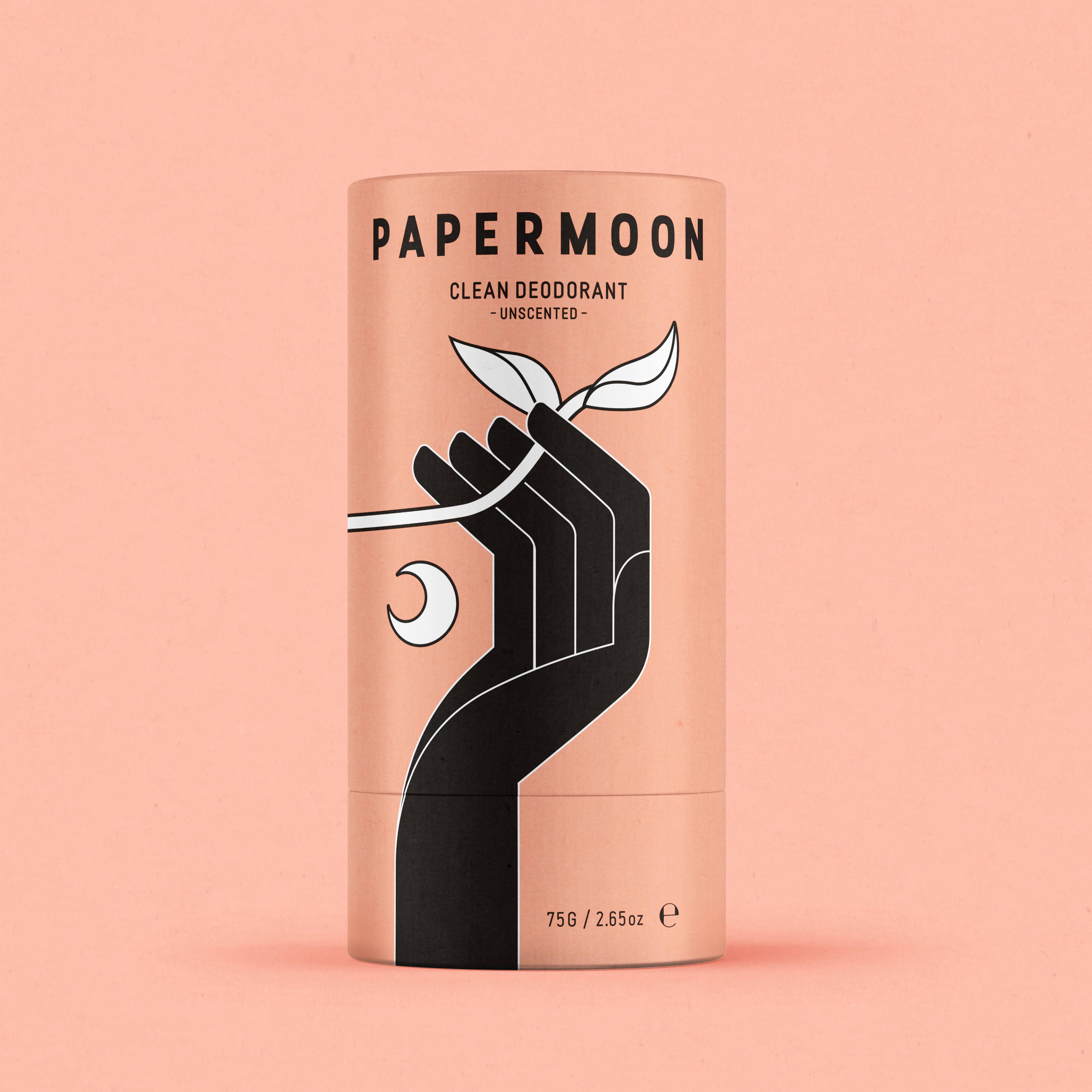 Papermoon - Wholesale Deodorant – Unisex - UNSCENTED - NATURAL DEODORANT