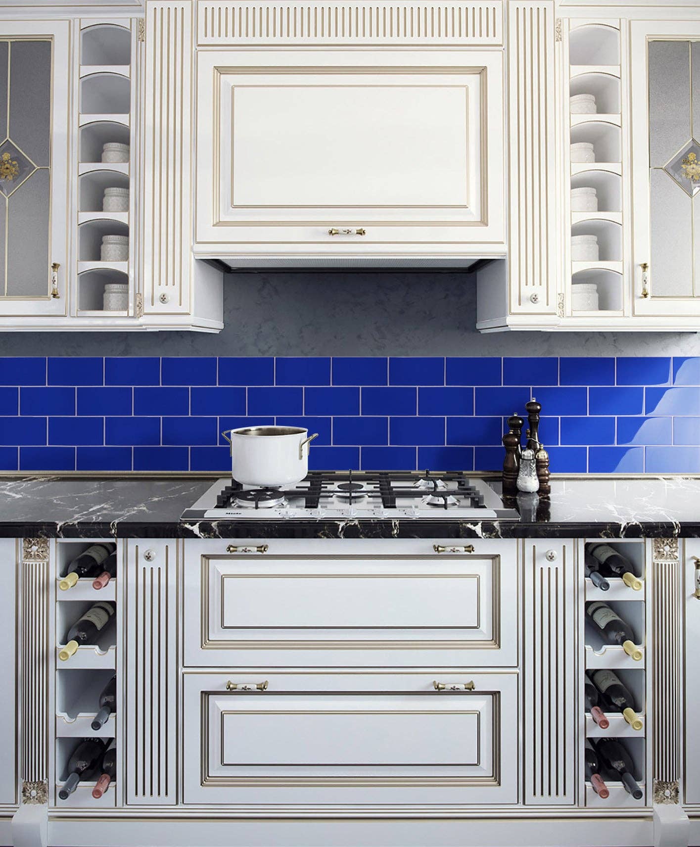 WS Tiles - Vente Carrelages muraux - Carreau de mosaïque en verre de 3" x 6", dosseret pour cuisine et salle de bain - 5 pieds carrés par carton40