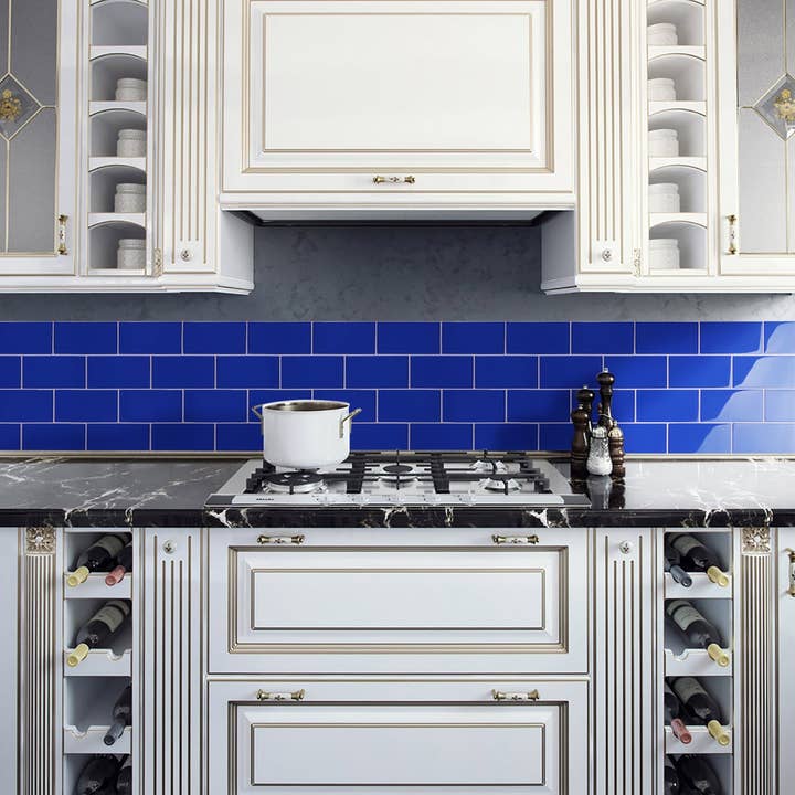 WS Tiles - Vente Carrelages muraux - Carreau de mosaïque en verre de 3" x 6", dosseret pour cuisine et salle de bain - 5 pieds carrés par carton40