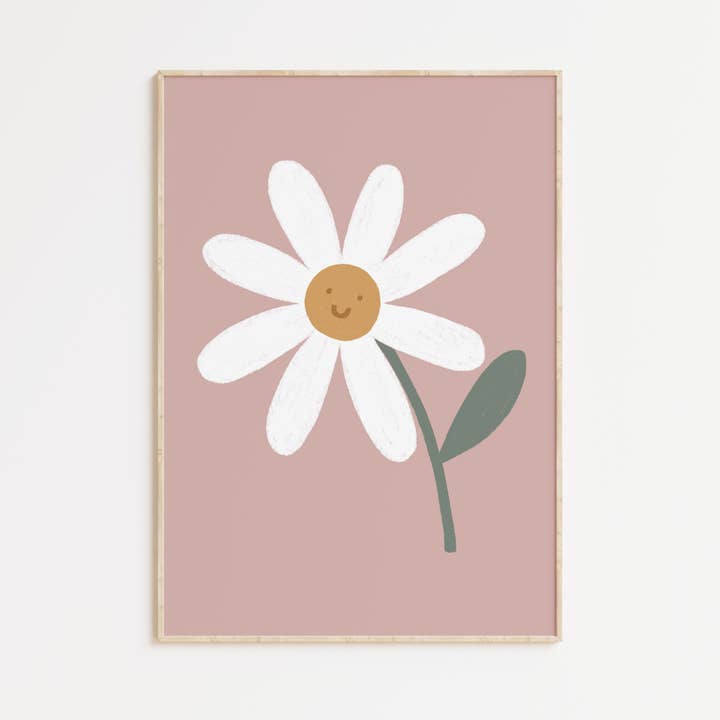 Estampa Happy Daisy por atacado de Kitty Makes