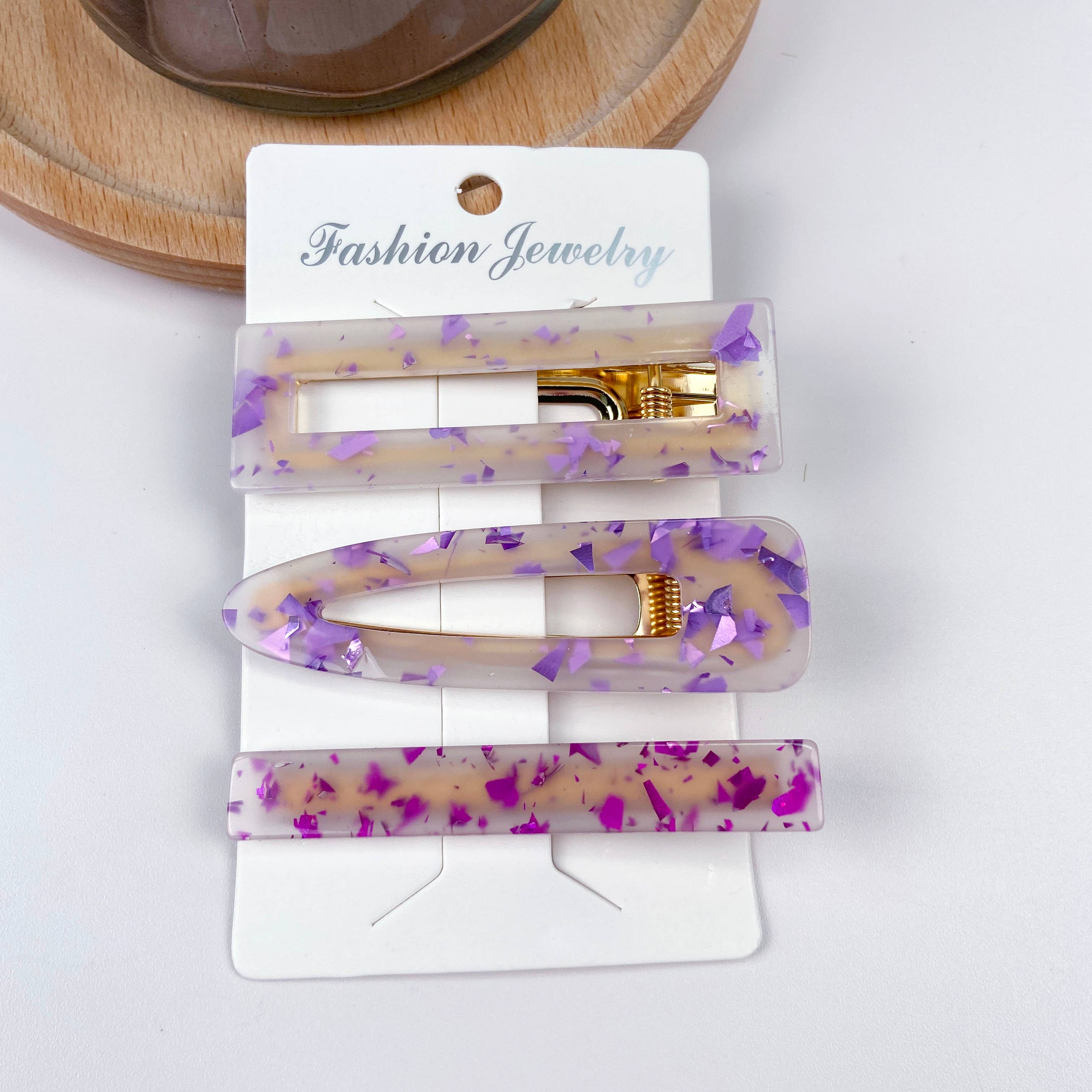 SoapElenGlen - Wholesale Hair Clip - Women's - 3 pcs colorful candy bangs hair clip2