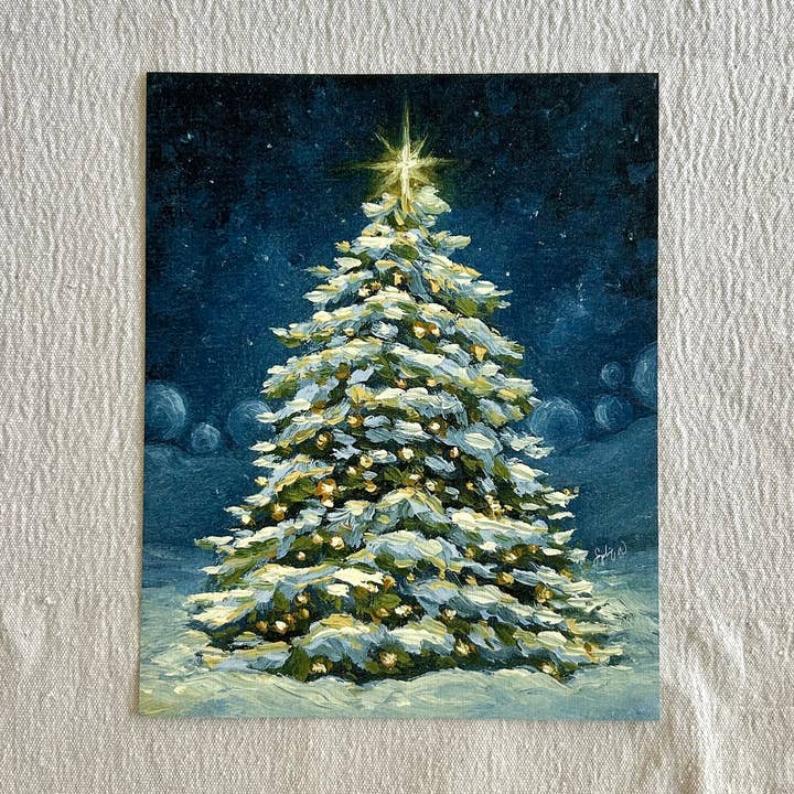 Stampa d'Arte "Il Cuore del Natale" per la vendita all'ingrosso da parte di sophie wyatt studio.